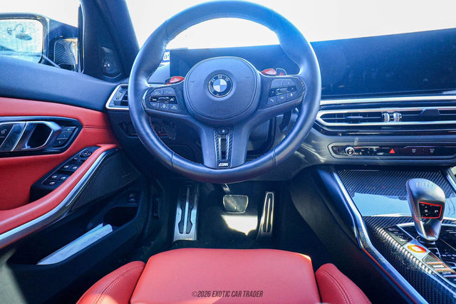 Used 2023 BMW M3 Competition w/ M Carbon Exterior Package AWD/4WD image 37