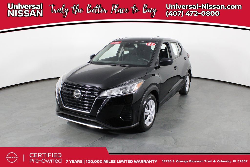 Certified 2021 Nissan Kicks S