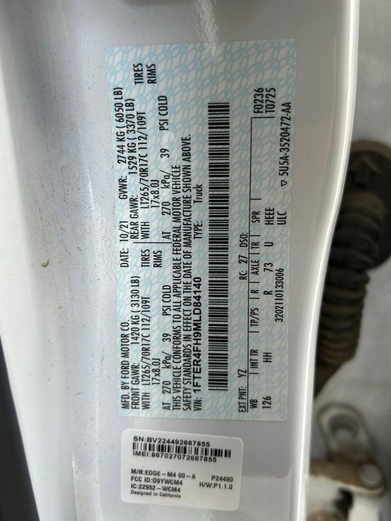 Used 2021 Ford Ranger Lariat w/ Tremor Off-Road Package image 59