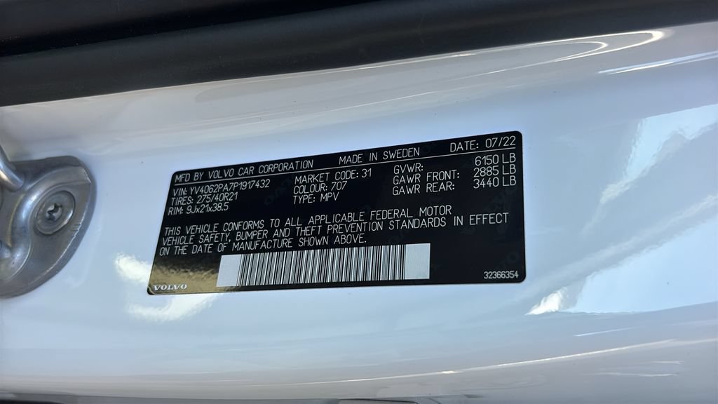 Certified 2023 Volvo XC90 B6 Ultimate AWD/4WD image 32