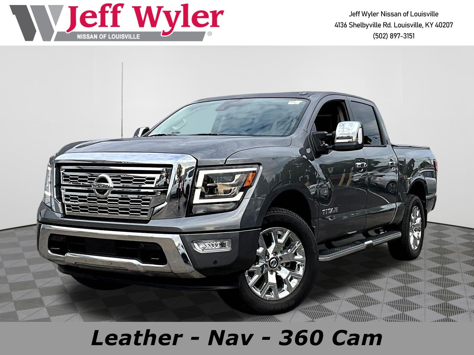 Certified 2021 Nissan Titan SL w/ Moonroof Package