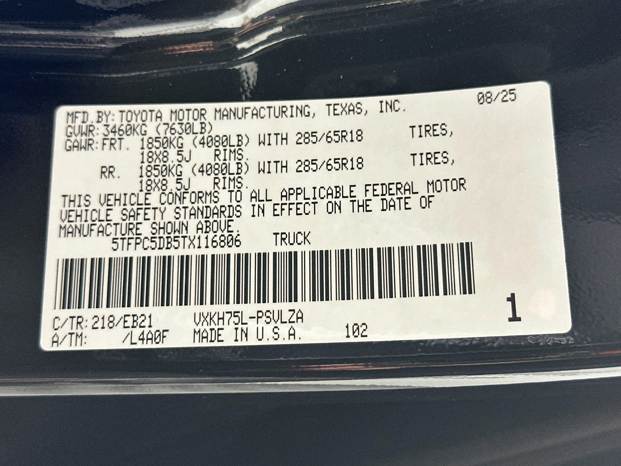 Used 2026 Toyota Tundra TRD Pro AWD/4WD image 37
