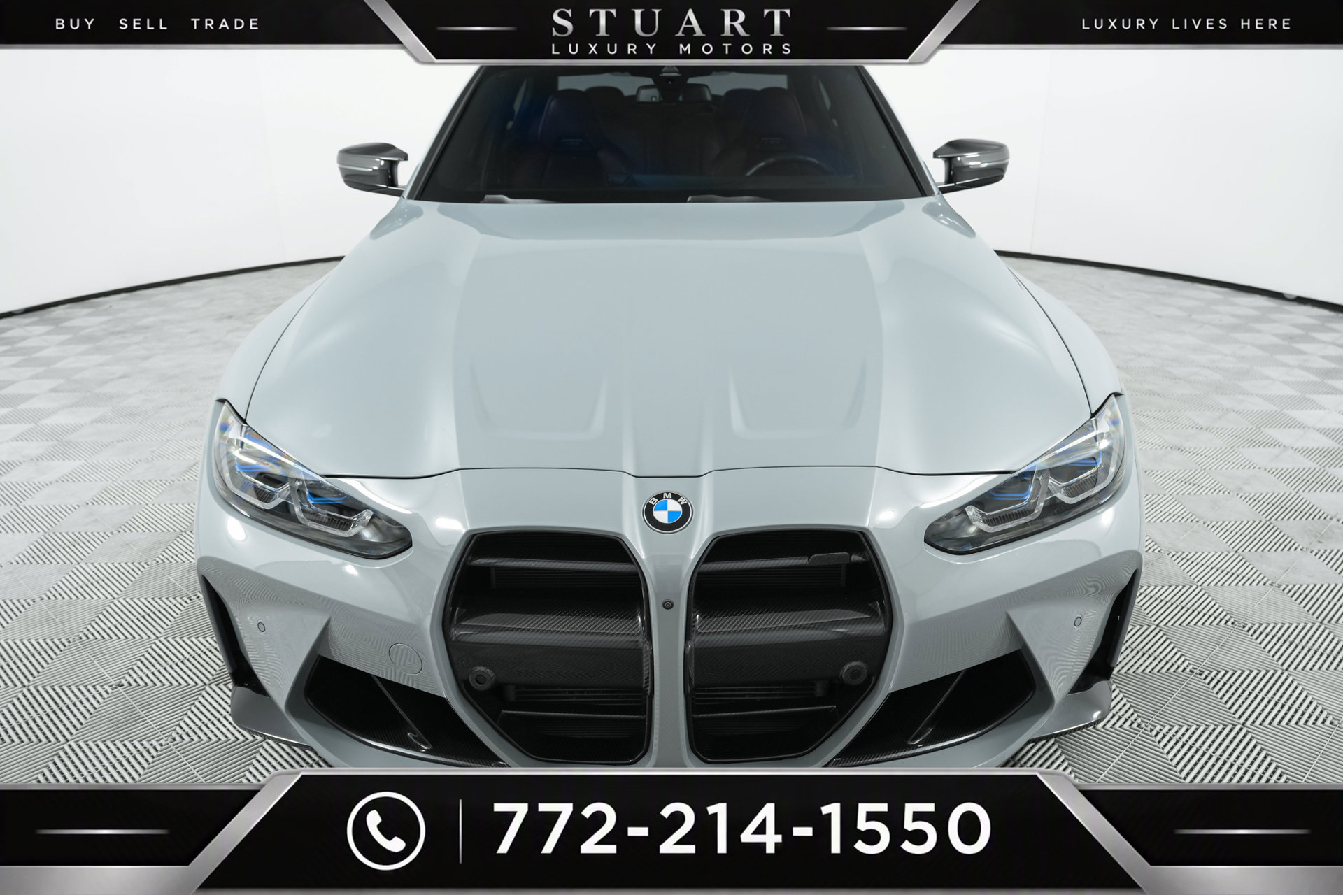 Used 2024 BMW M3 Competition w/ M Carbon Exterior Package AWD/4WD image 71
