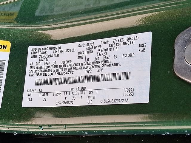 Used 2022 Ford Bronco Outer Banks AWD/4WD image 27