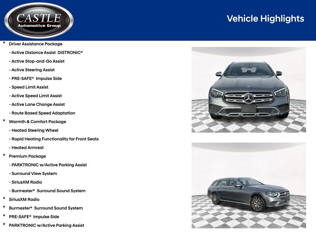 Used 2021 Mercedes-Benz E 450 4MATIC All-Terrain Wagon image 3