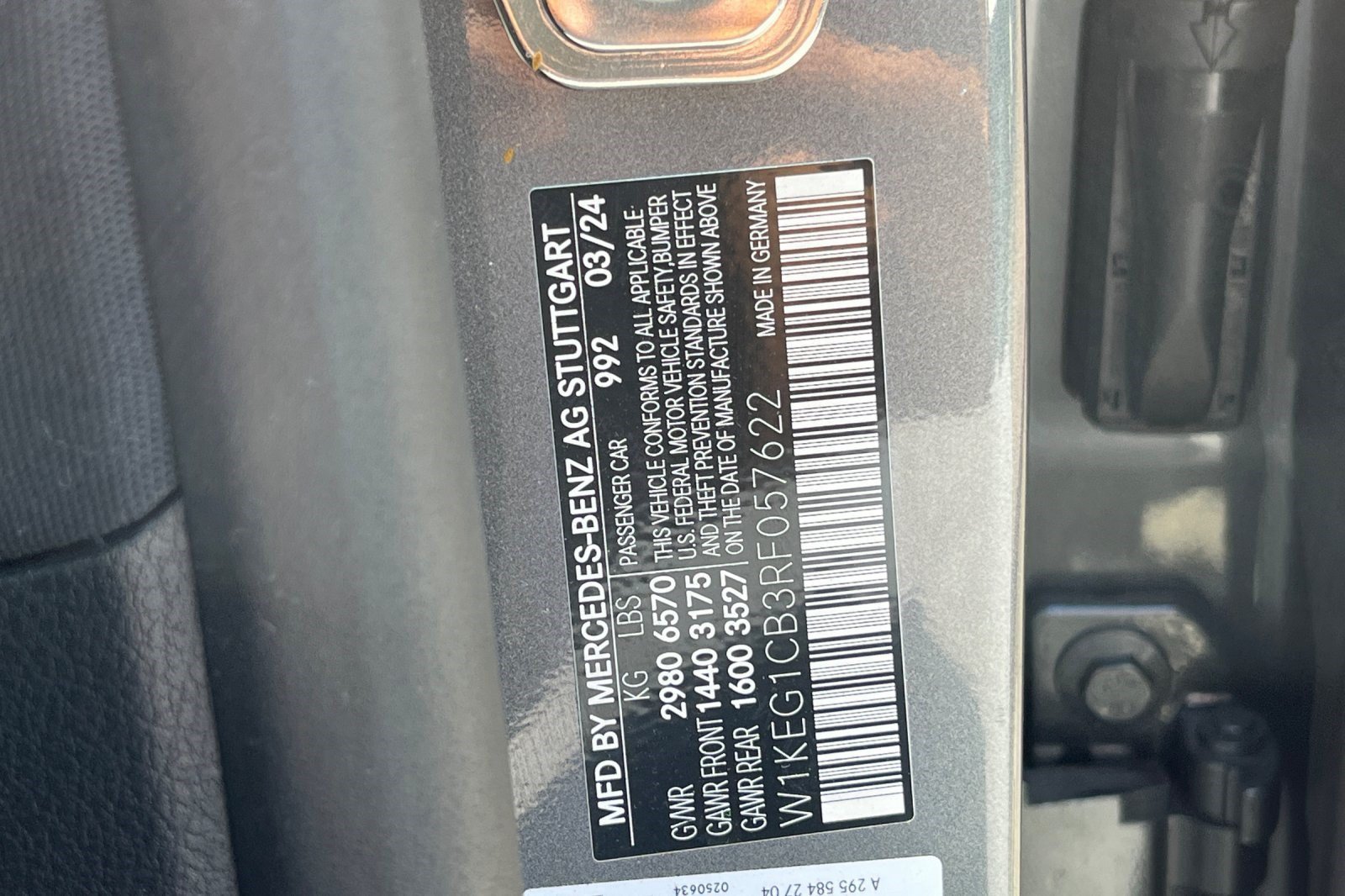 Used 2024 Mercedes-Benz EQE 350+ 4MATIC Sedan image 10