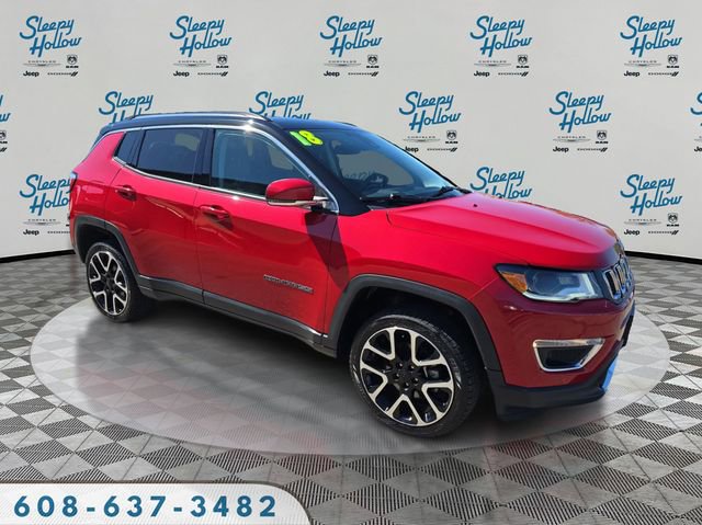 Used 2018 Jeep Compass Limited w/ Navigation Group AWD/4WD image 3