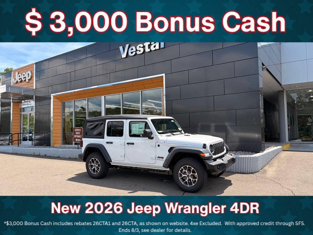 New 2026 Jeep Wrangler Unlimited Sport AWD/4WD image 1