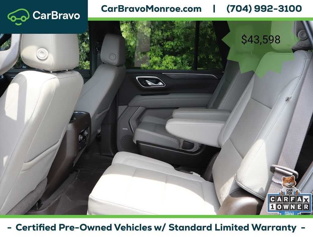 Certified 2021 Chevrolet Tahoe Z71 w/ Z71 Signature Package AWD/4WD image 41