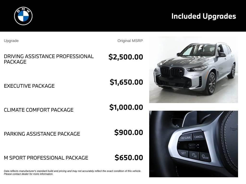 Used 2026 BMW X5 M60i AWD/4WD image 4