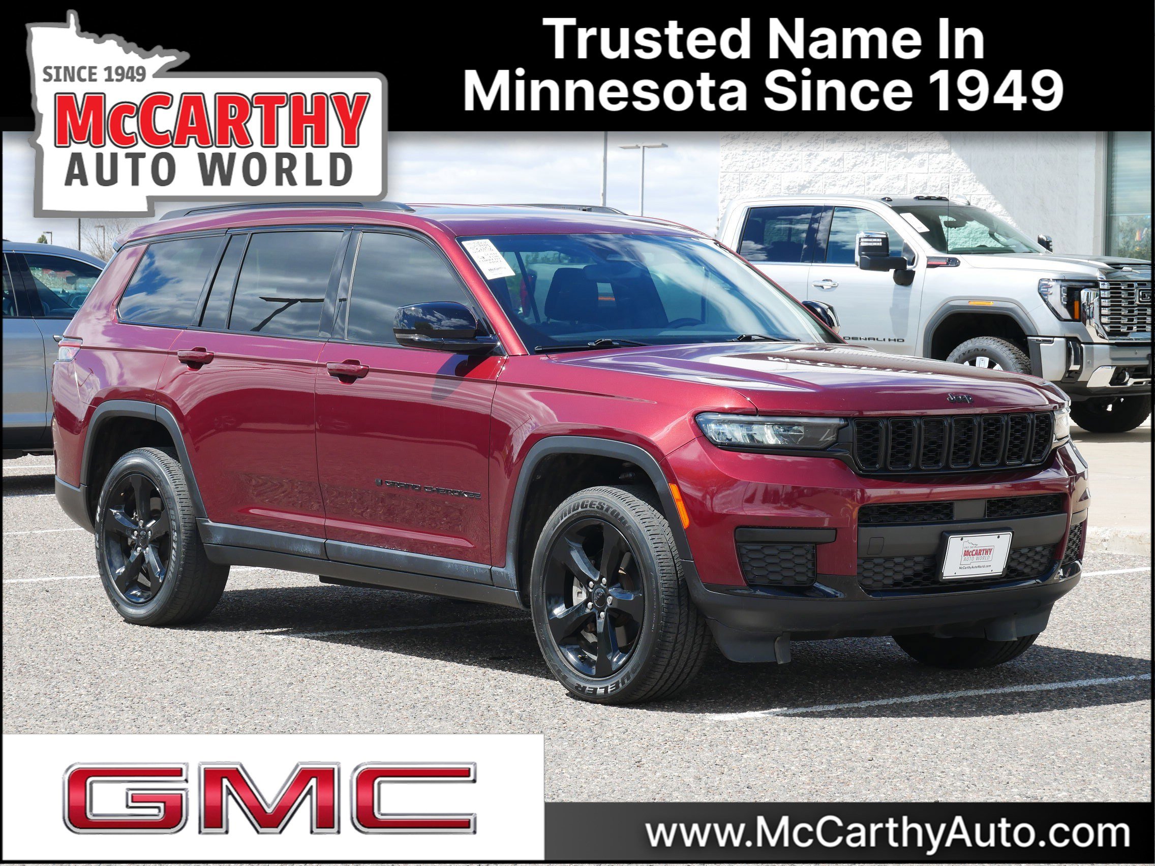 Used 2022 Jeep Grand Cherokee L Laredo AWD/4WD image 1