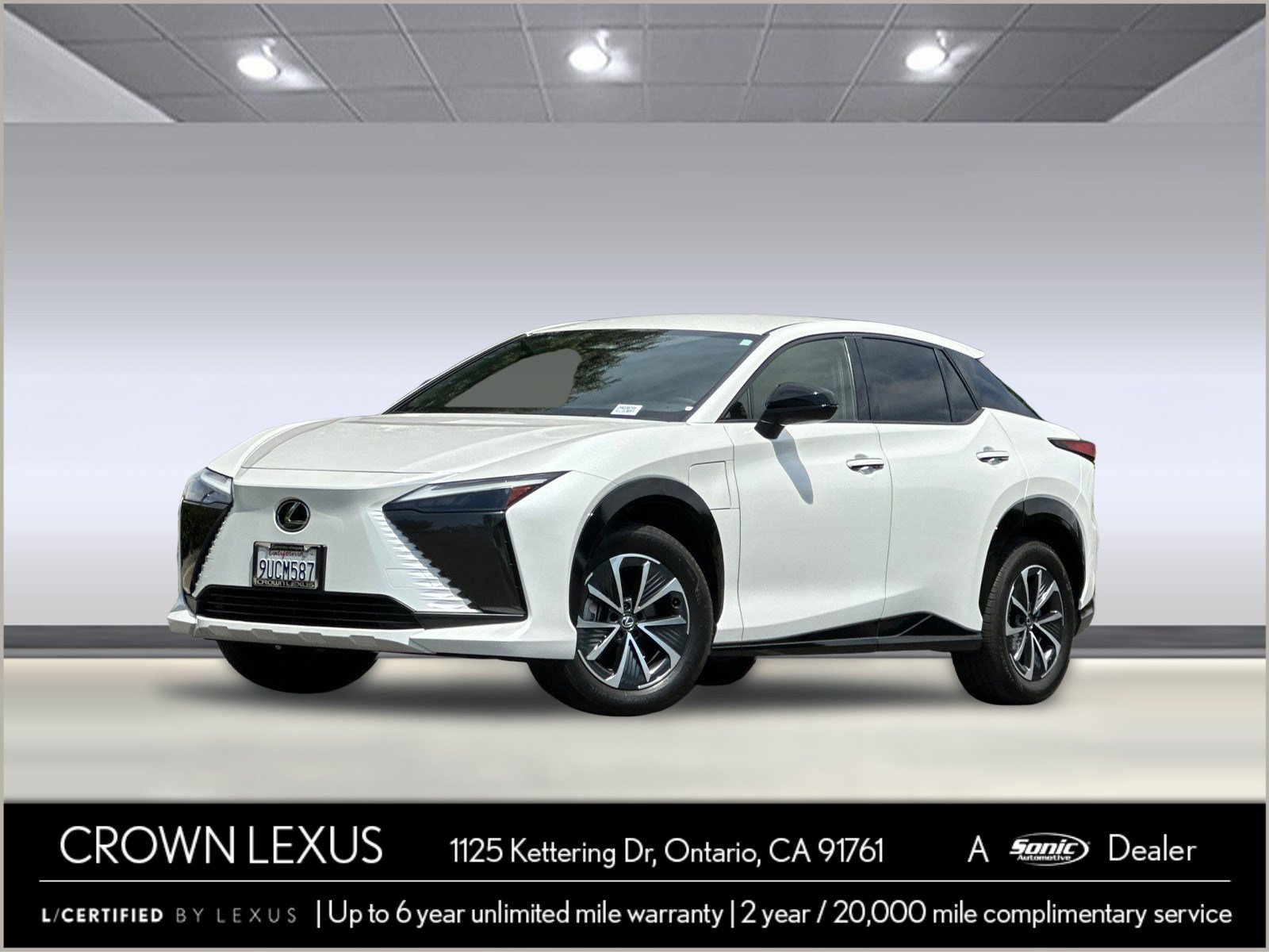 Certified 2025 Lexus RZ 450e AWD/4WD image 1