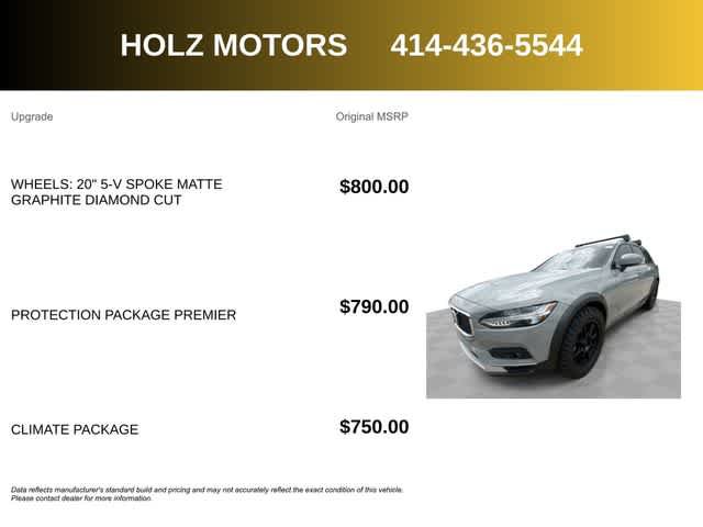 Used 2025 Volvo V90 B6 Cross Country Plus w/ Protection Package Premier AWD/4WD image 5