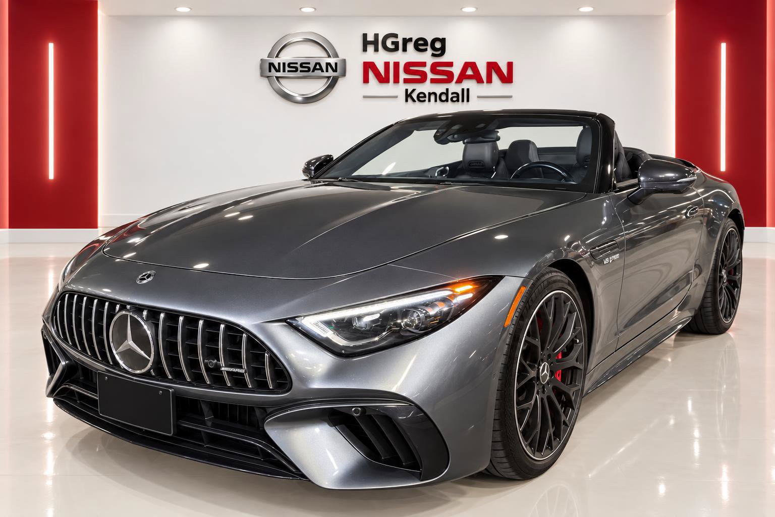 Used 2022 Mercedes-Benz SL 55 AMG 4MATIC image 3