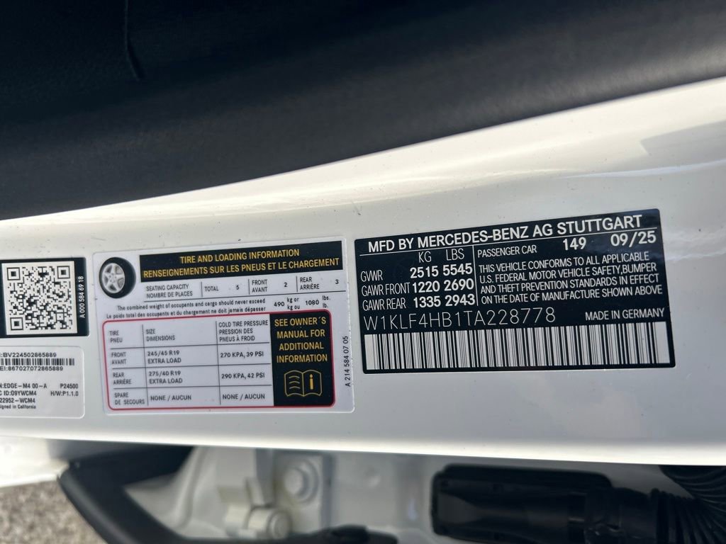 New 2026 Mercedes-Benz E 350 4MATIC Sedan image 29