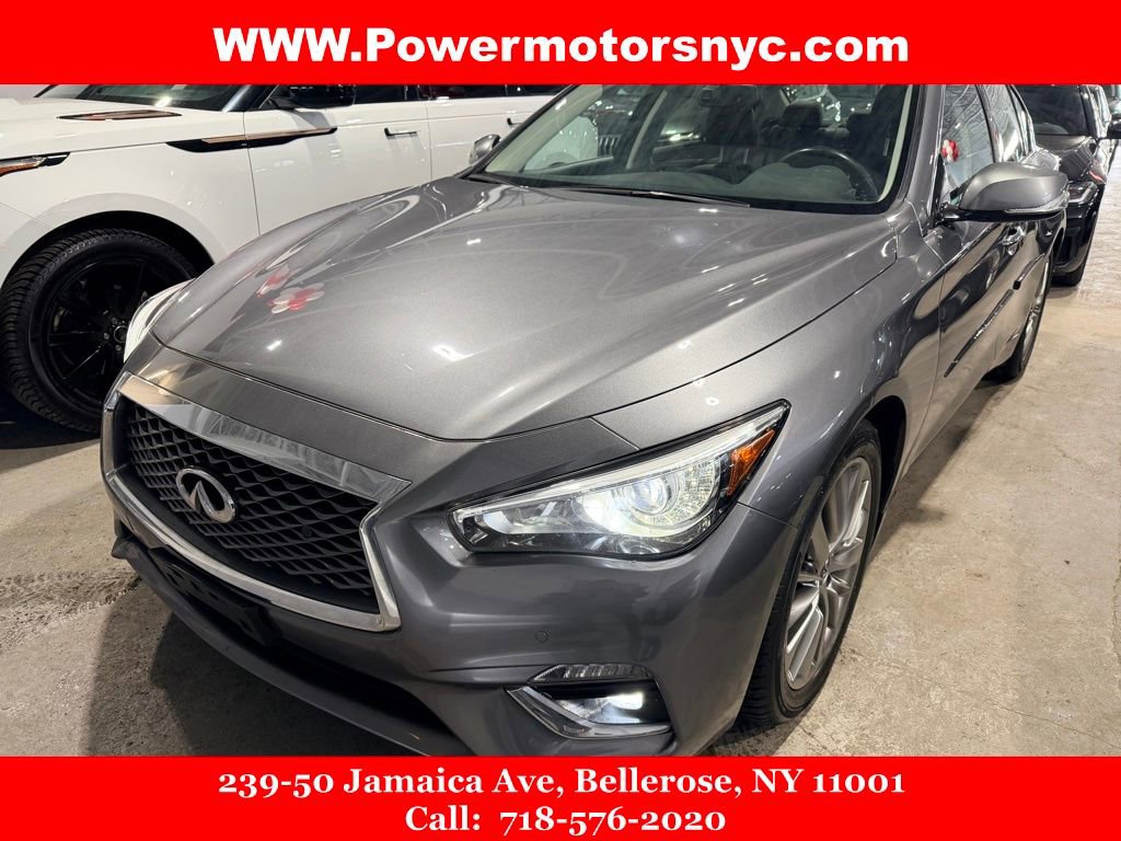 Used 2022 INFINITI Q50 Luxe w/ Cargo Package image 1