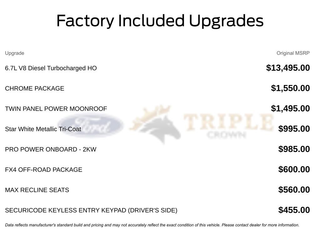 New 2026 Ford F350 King Ranch w/ Chrome Package image 11