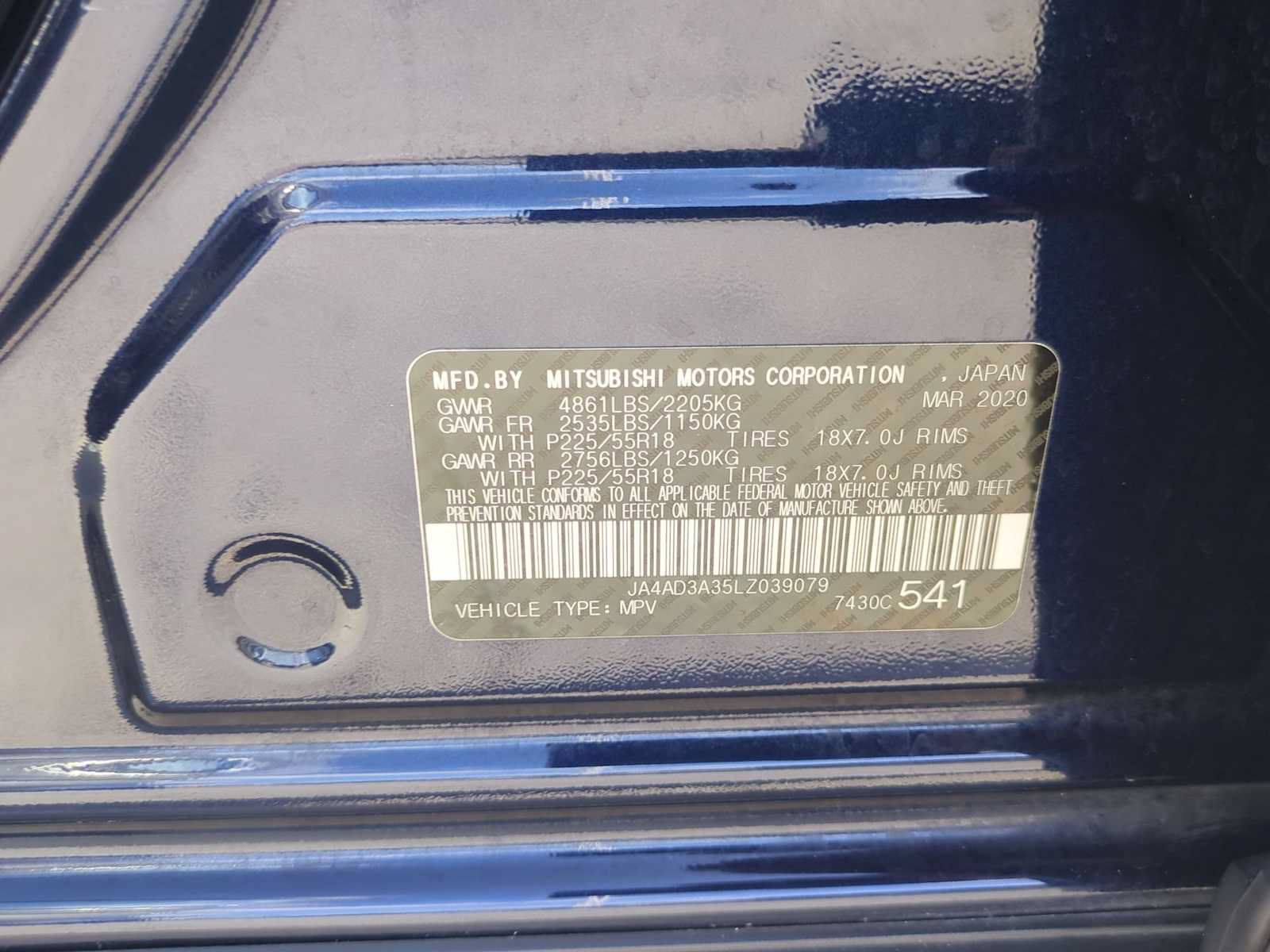 Used 2020 Mitsubishi Outlander SE FWD image 34