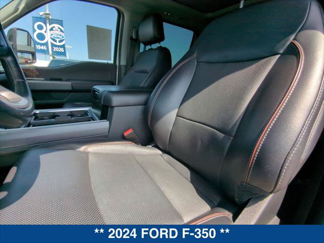 Used 2024 Ford F350 Lariat w/ Black Appearance Package AWD/4WD image 20