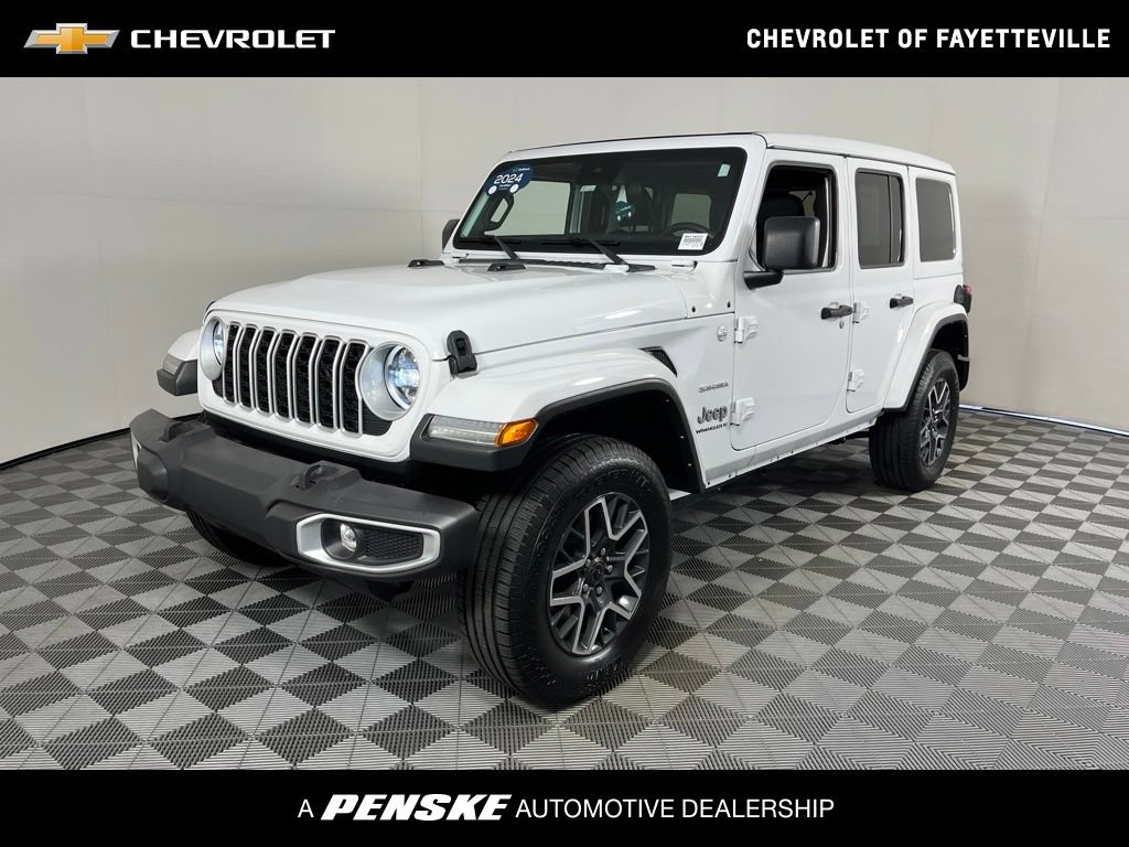 Used 2024 Jeep Wrangler Unlimited Sahara AWD/4WD image 1