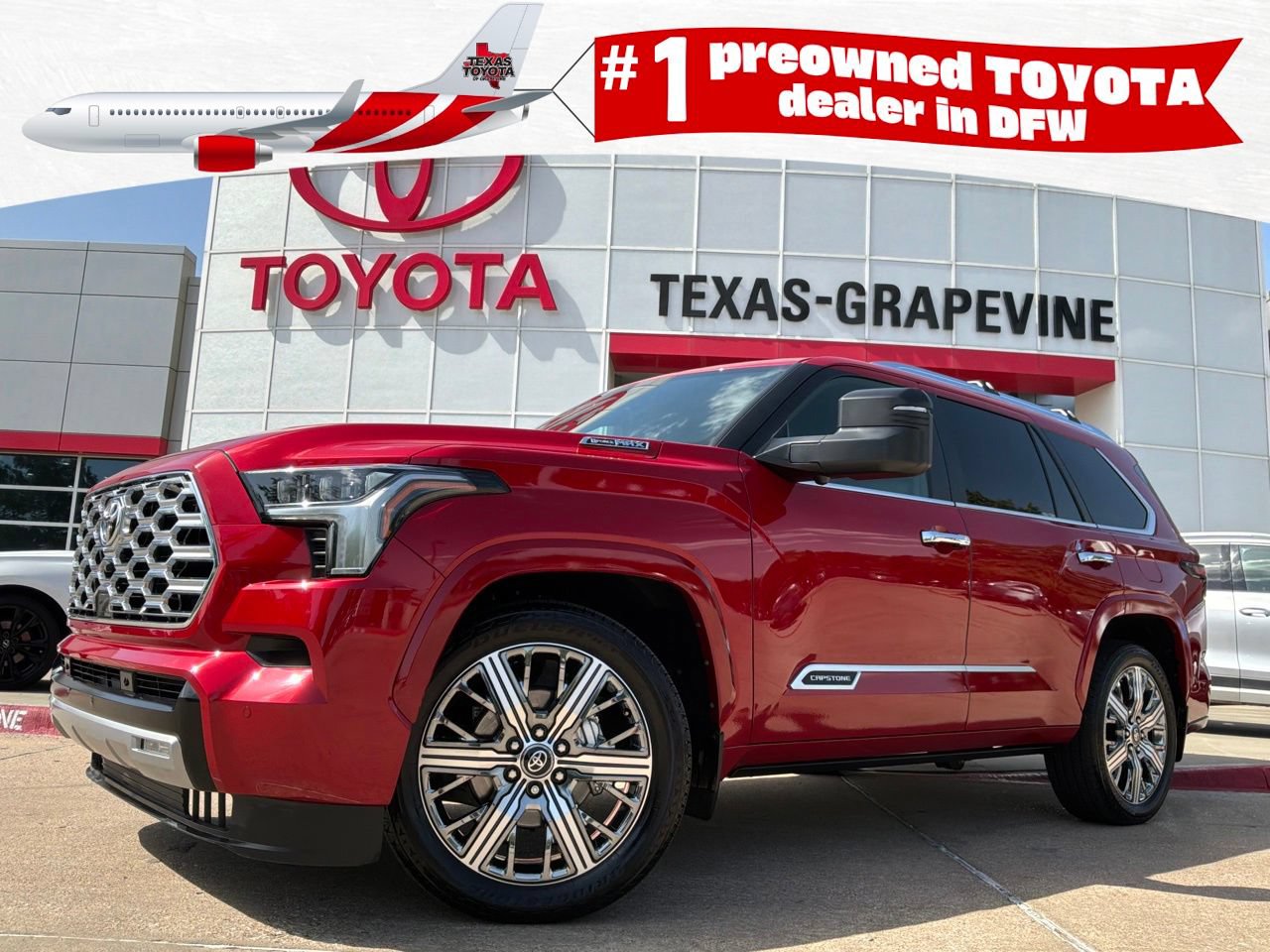 New 2026 Toyota Sequoia Capstone w/ Tow Technology Package