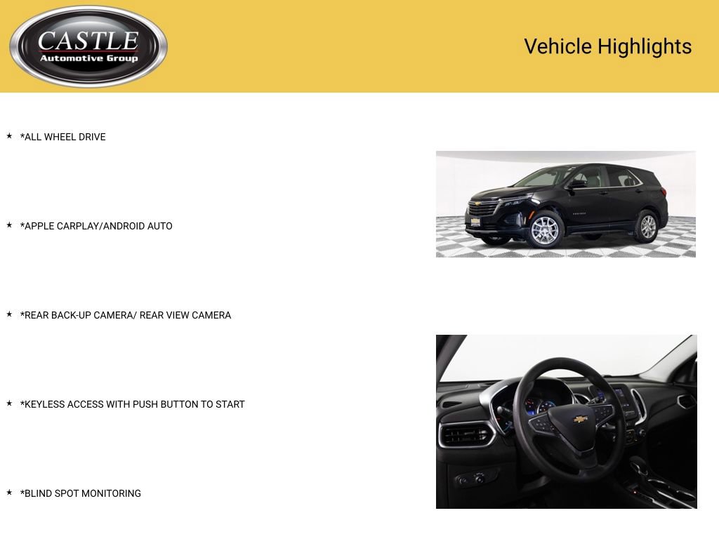 Certified 2022 Chevrolet Equinox LT w/ LPO, Floor Liner Package image 3