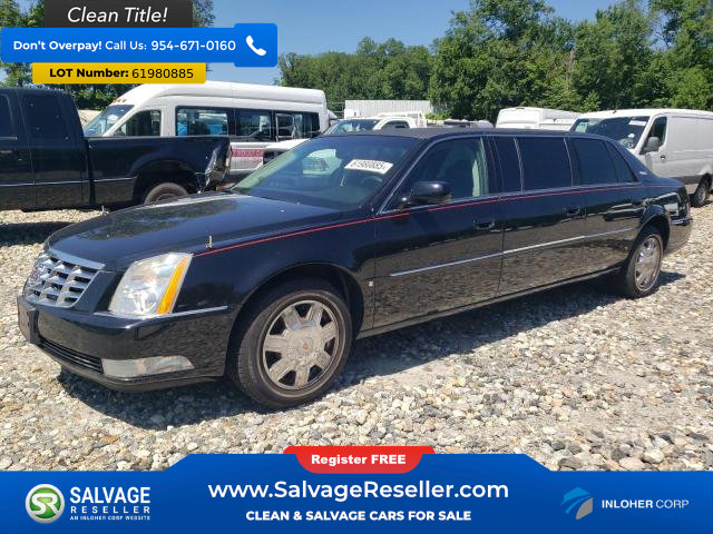 Used 2008 Cadillac DTS Incomplete