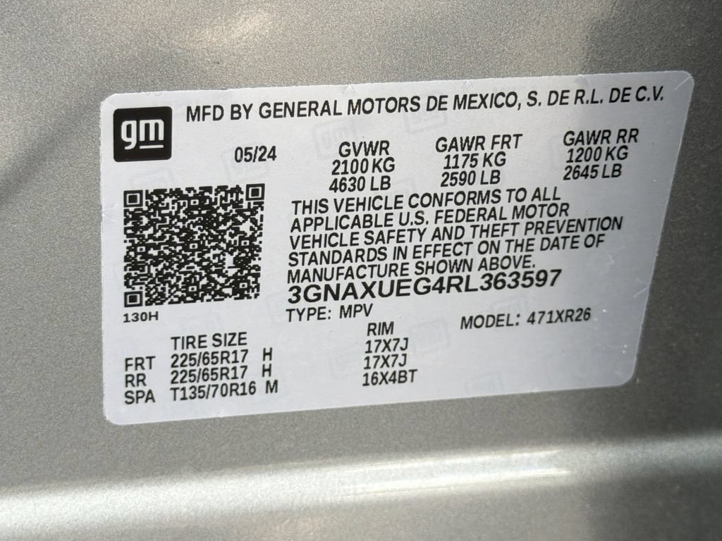 Used 2024 Chevrolet Equinox LT AWD/4WD image 36