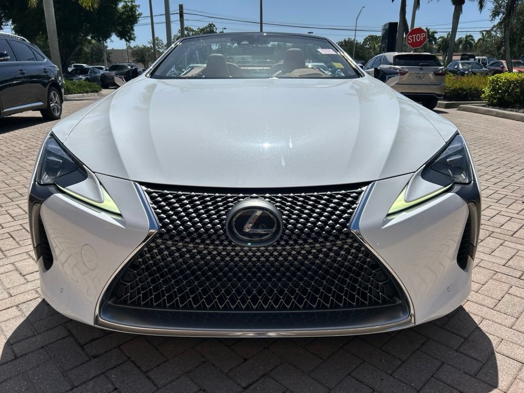 Certified 2021 Lexus LC 500 Convertible w/ Touring Package RWD image 8