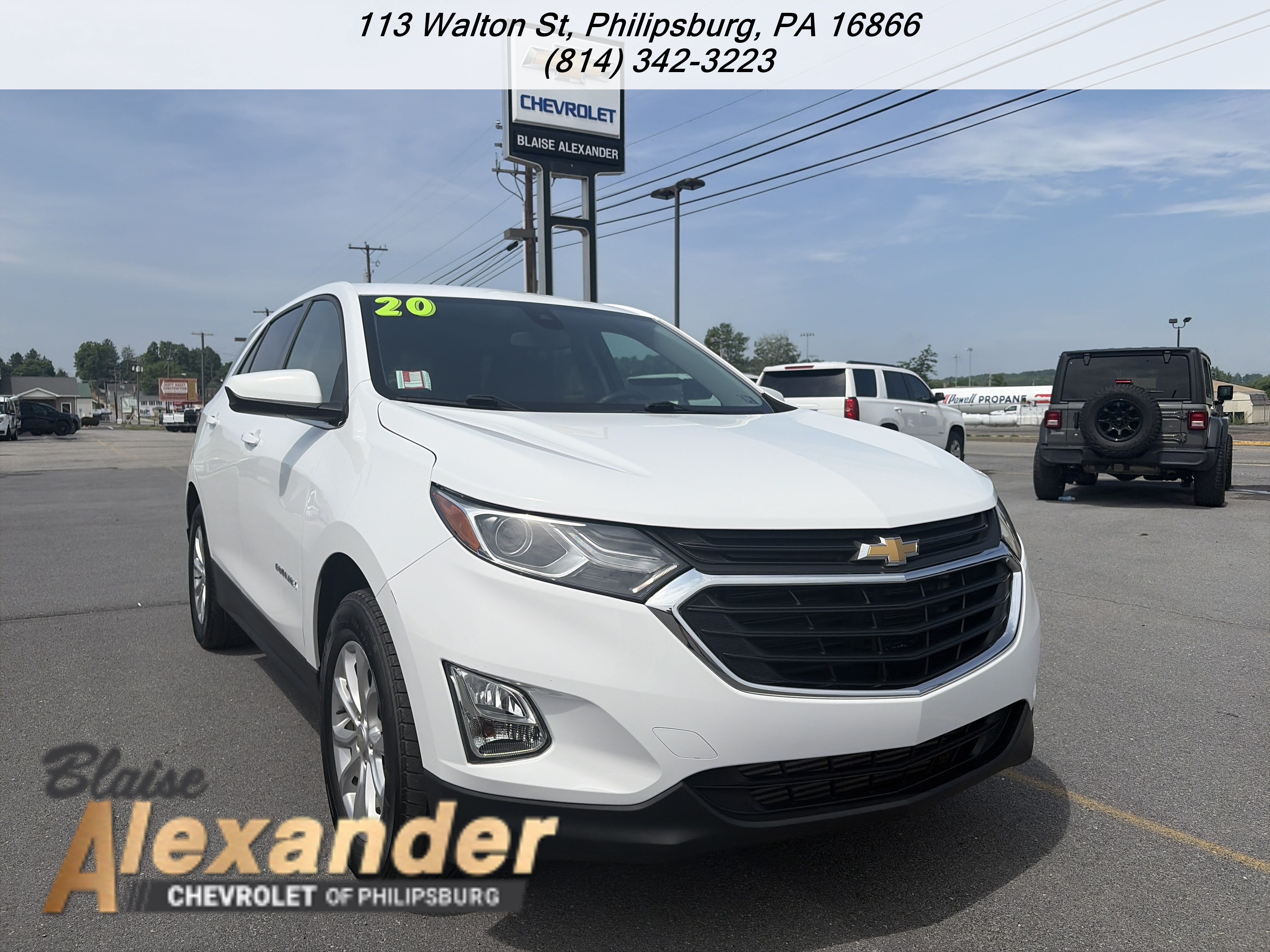 Used 2020 Chevrolet Equinox LT AWD/4WD image 1