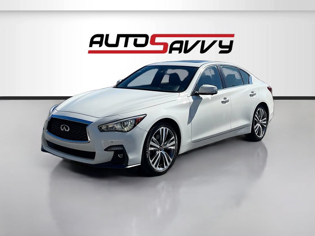 Used 2021 INFINITI Q50 Sensory w/ Cargo Package AWD/4WD image 3