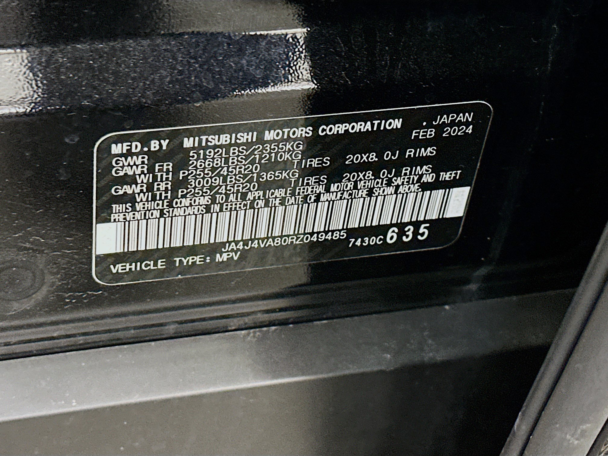 Used 2024 Mitsubishi Outlander SE AWD/4WD image 12