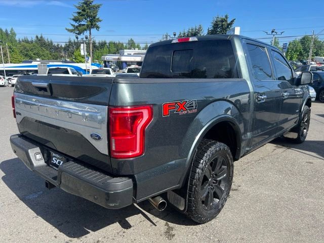 Used 2015 Ford F150 Platinum w/ Max Trailer Tow Package AWD/4WD image 5
