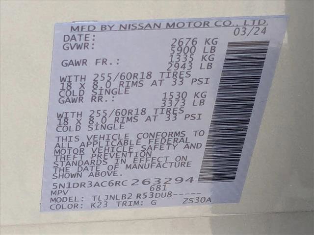 Certified 2024 Nissan Pathfinder S image 26