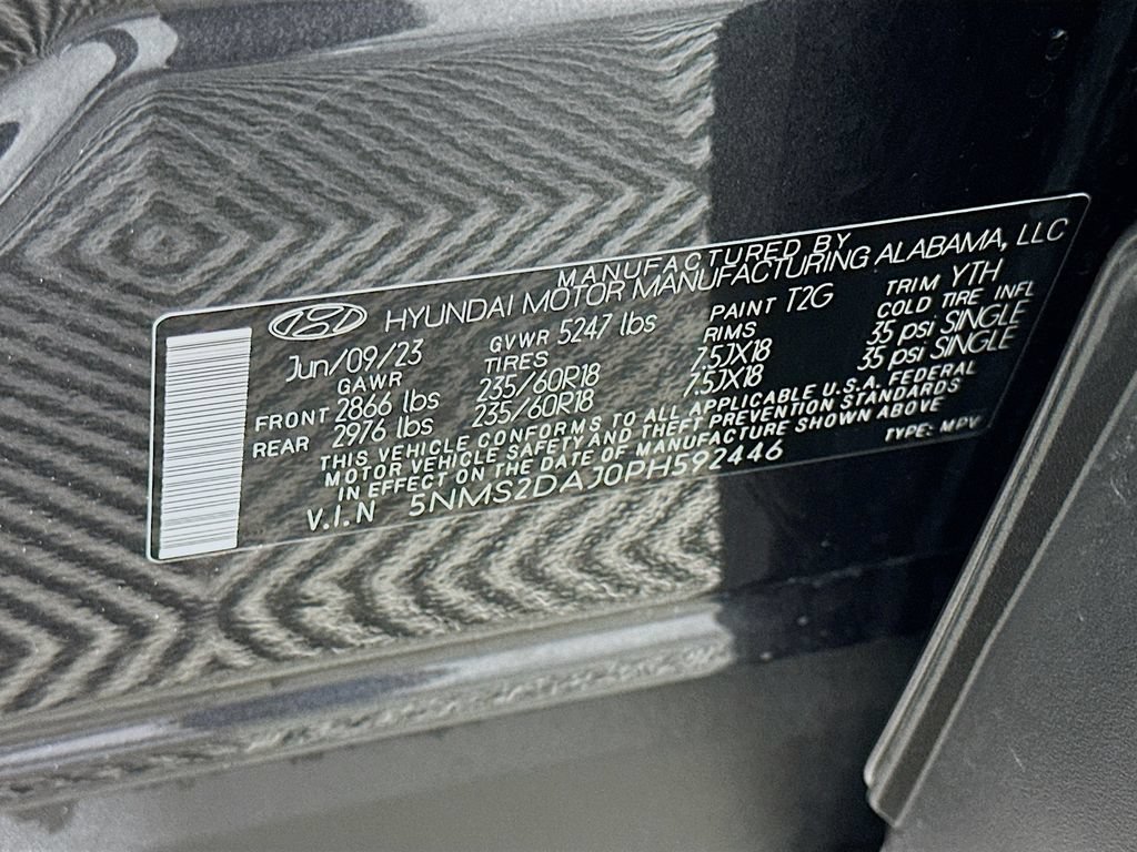 Certified 2023 Hyundai Santa Fe SEL AWD/4WD image 32