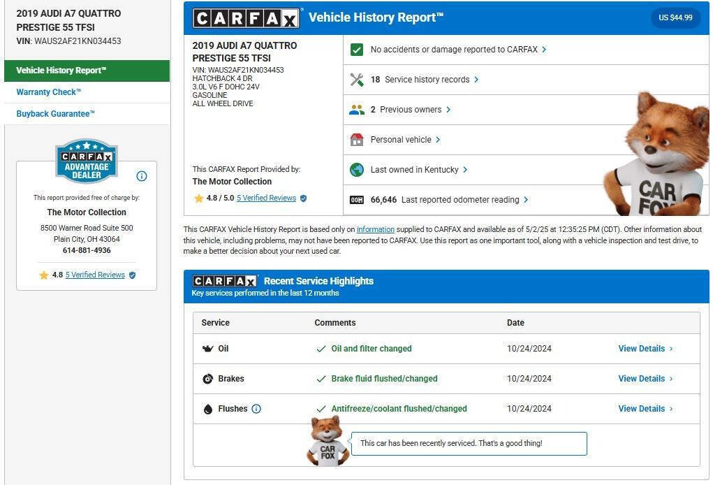 Used 2019 Audi A7 3.0T Prestige image 12