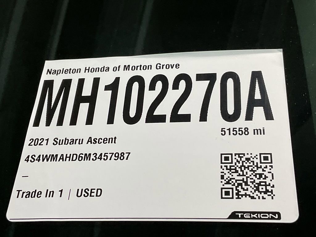 Used 2021 Subaru Ascent Premium w/ Sport Package AWD/4WD image 35