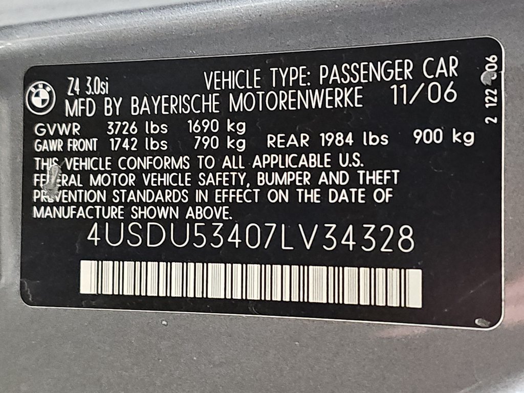 Used 2007 BMW Z4 3.0si RWD image 31