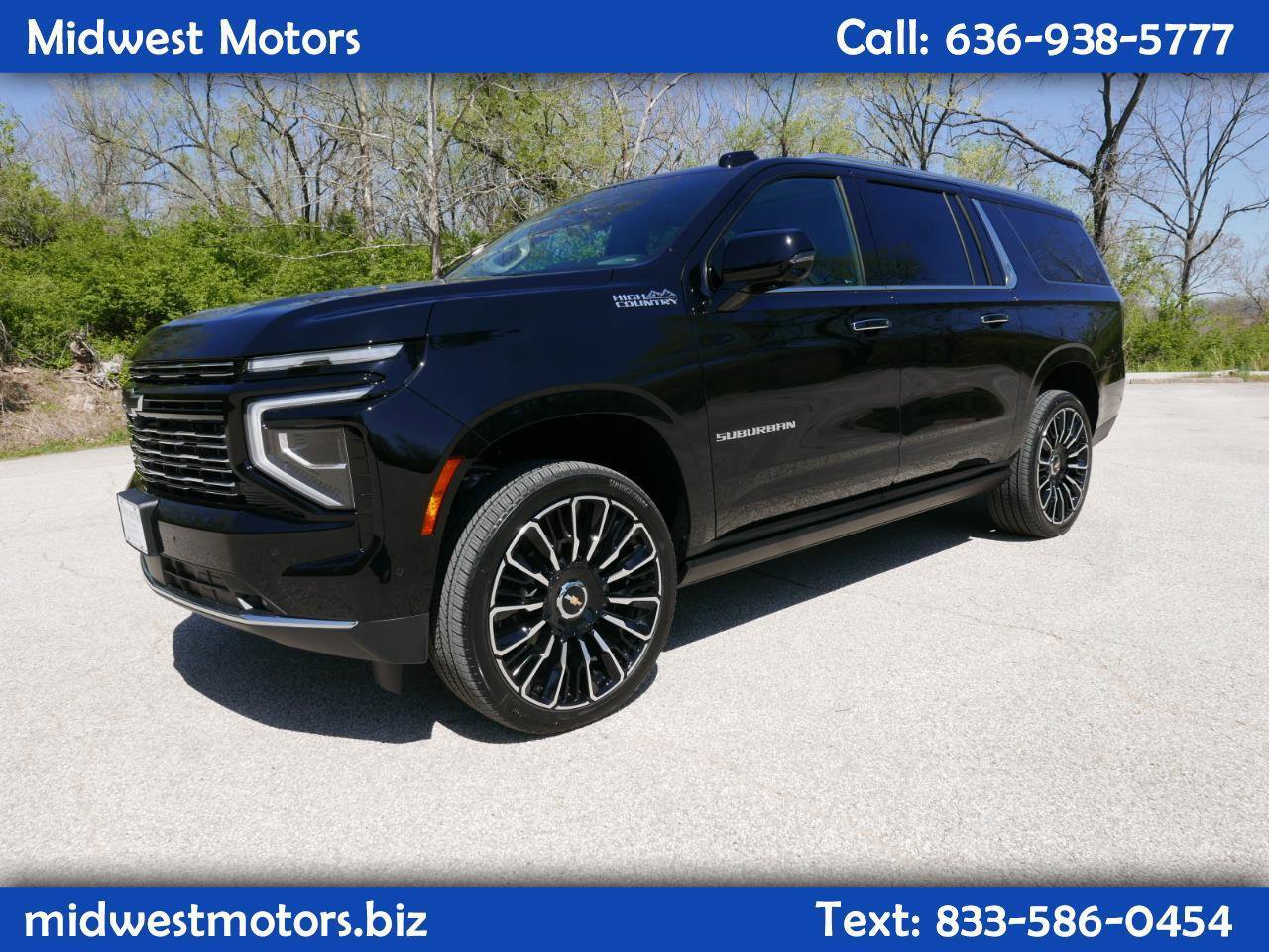 Used 2025 Chevrolet Suburban High Country AWD/4WD image 1