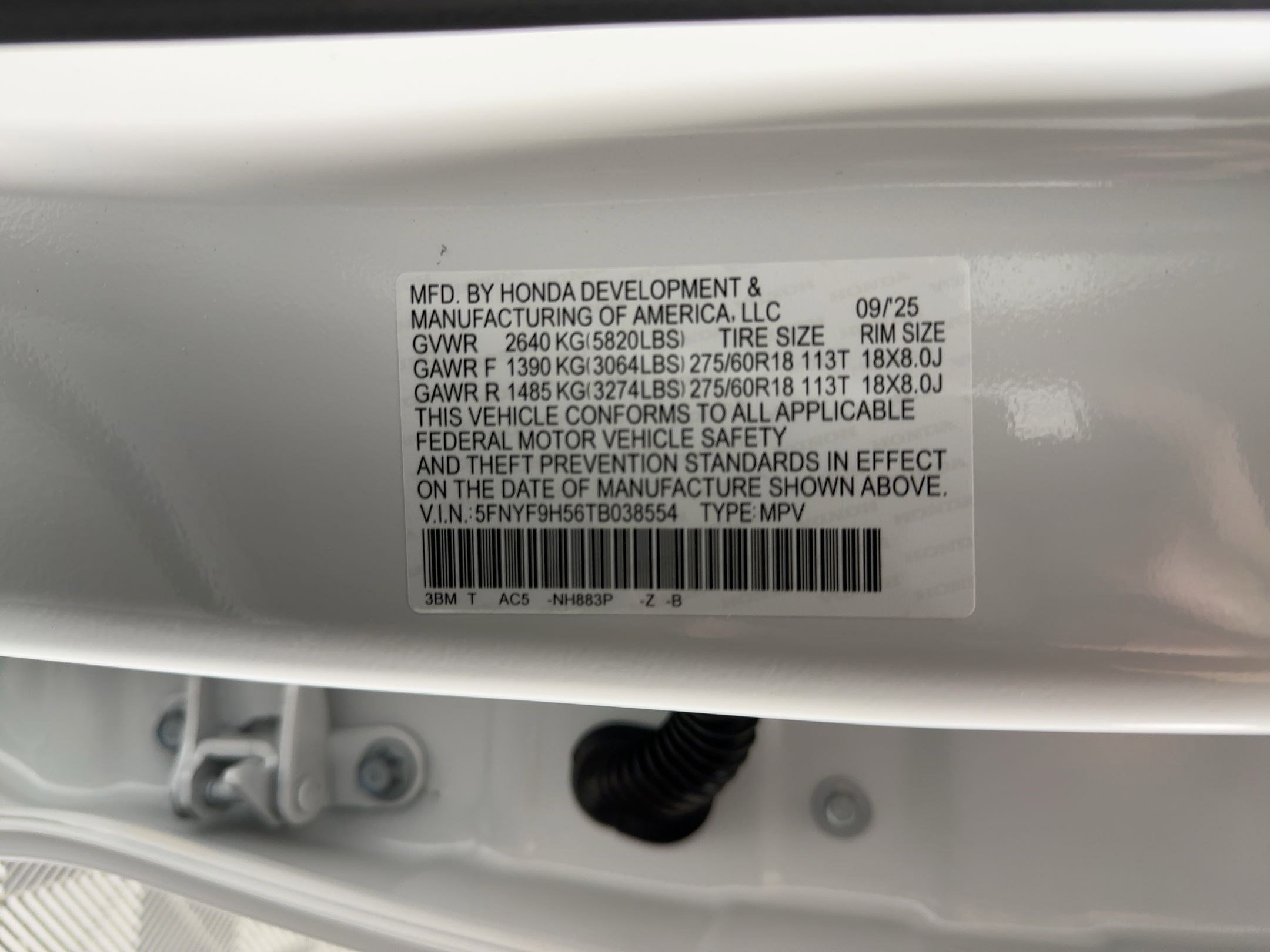 New 2026 Honda Passport TrailSport image 19