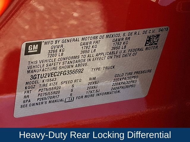 Used 2015 GMC Sierra 1500 SLT w/ SLT Crew Cab Value Package image 29