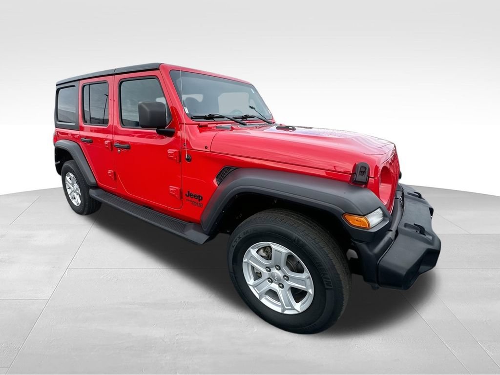 Used 2021 Jeep Wrangler Unlimited Sport AWD/4WD image 2