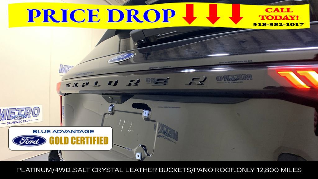 Certified 2025 Ford Explorer Platinum w/ LUX Leather Package AWD/4WD image 20