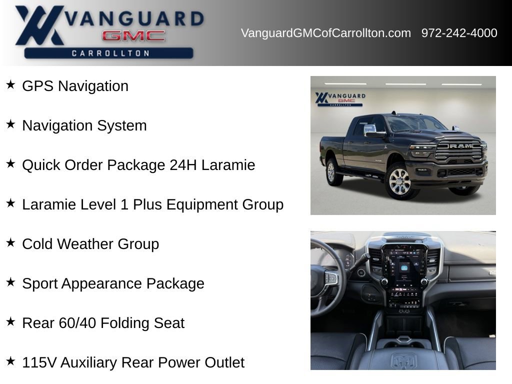 Used 2025 RAM 2500 Laramie w/ Sport Appearance Package AWD/4WD image 6