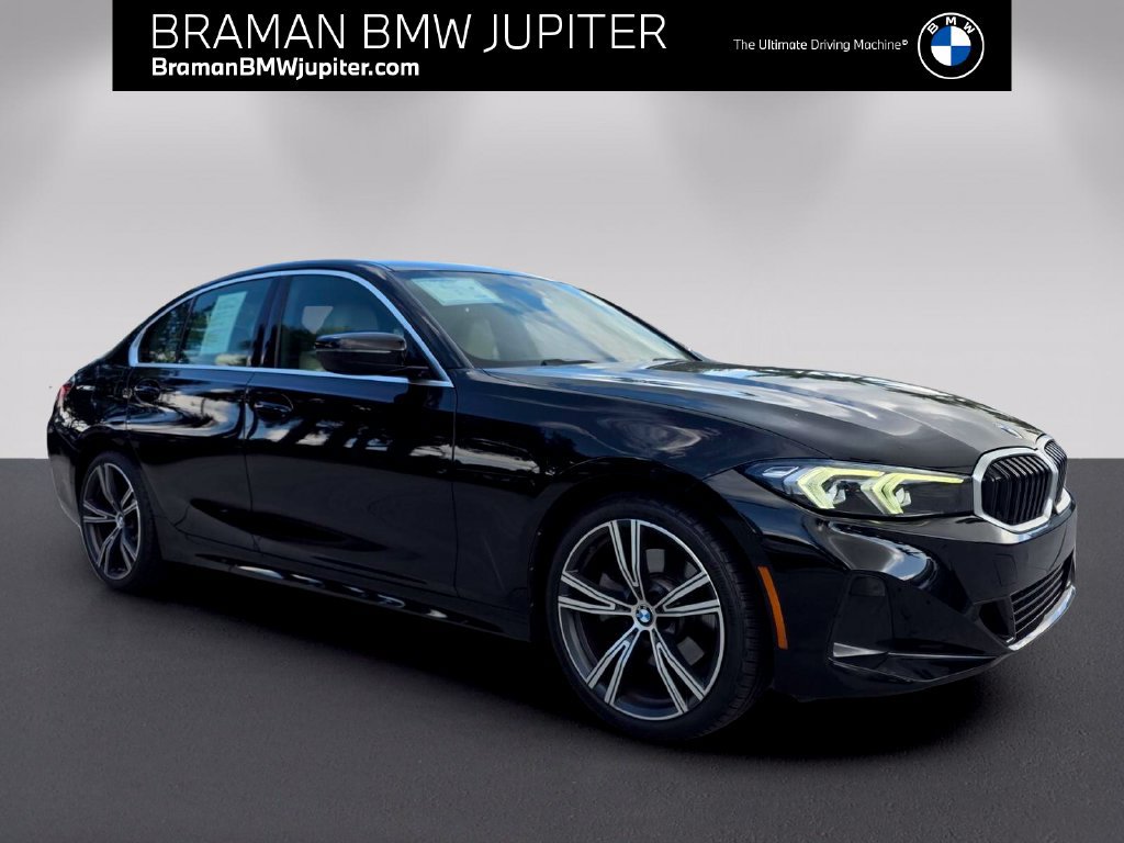 Certified 2024 BMW 330i Sedan w/ Convenience Package RWD image 1