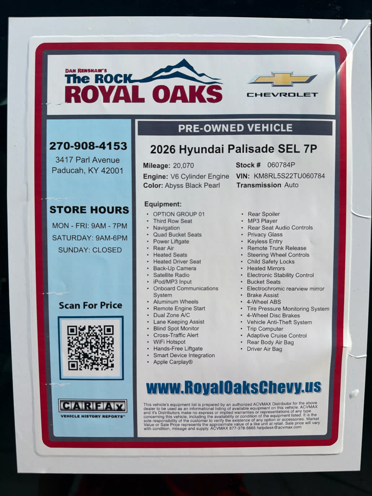 Used 2026 Hyundai Palisade SEL FWD image 34