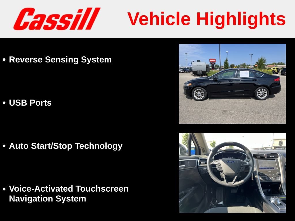 Used 2020 Ford Fusion SE FWD image 14