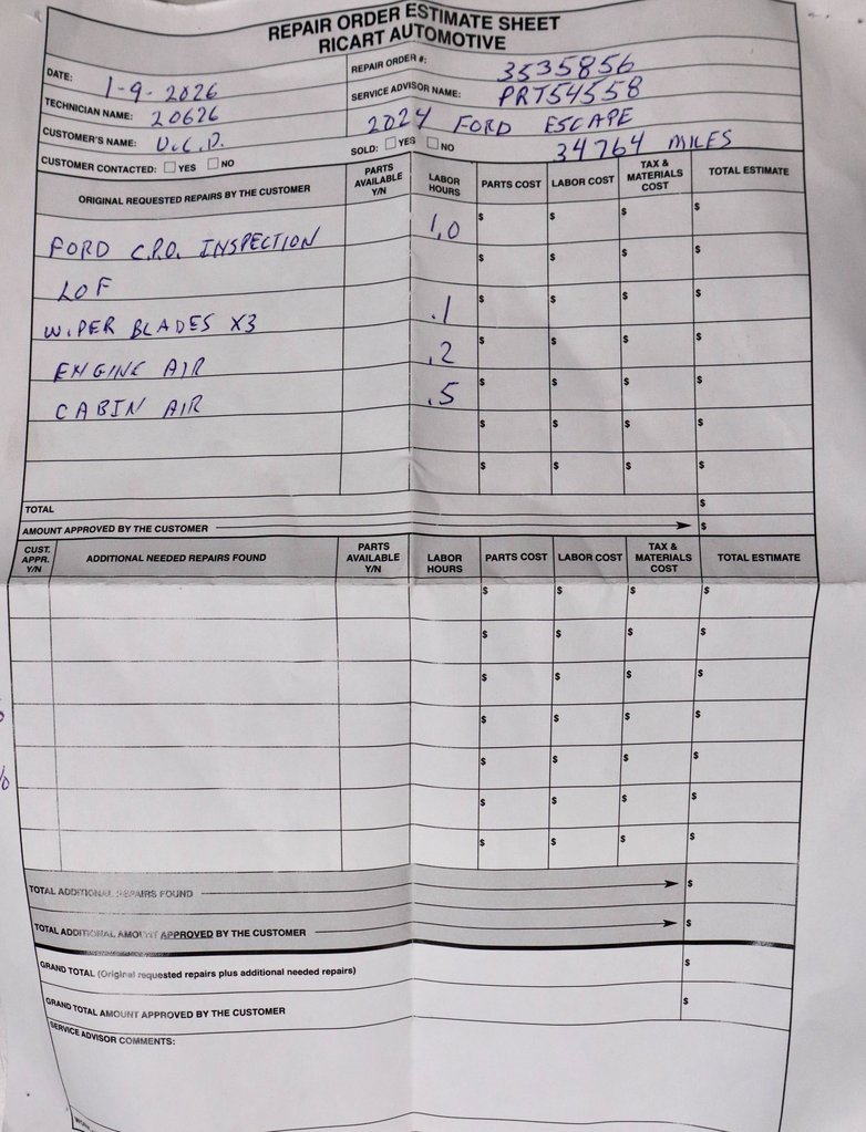 Certified 2024 Ford Escape Platinum image 6