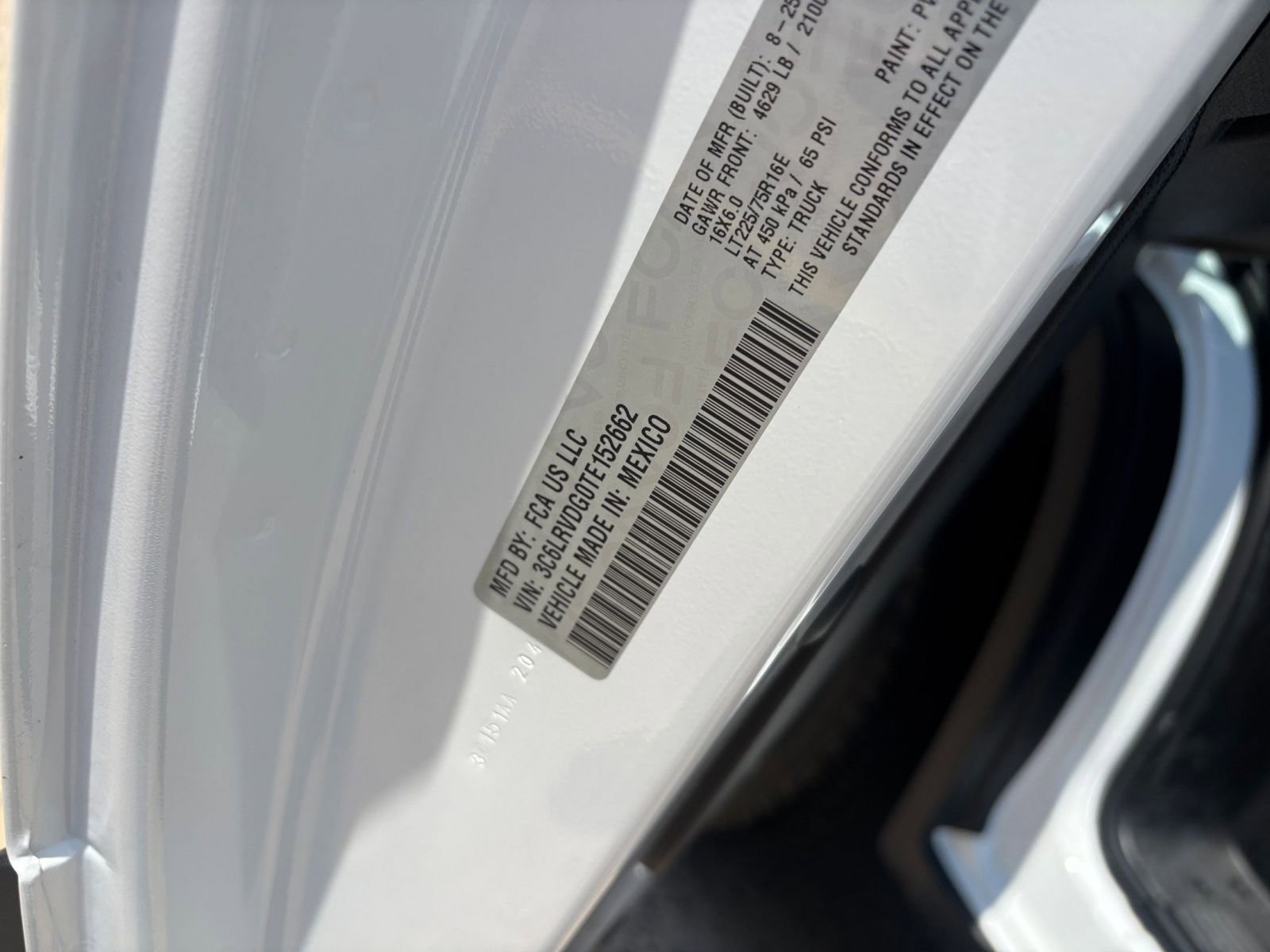 Used 2026 RAM ProMaster 2500 w/ Convenience Group FWD image 27