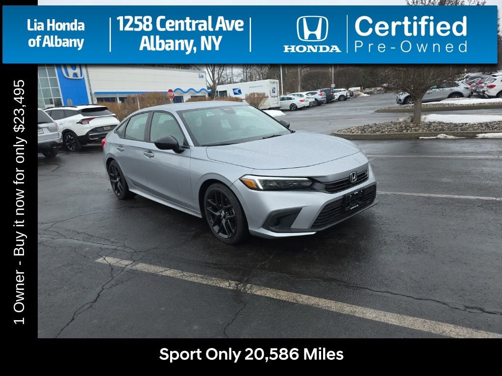 Certified 2024 Honda Civic Sport